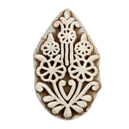 Set of 1 Piece New Wooden Printing Block